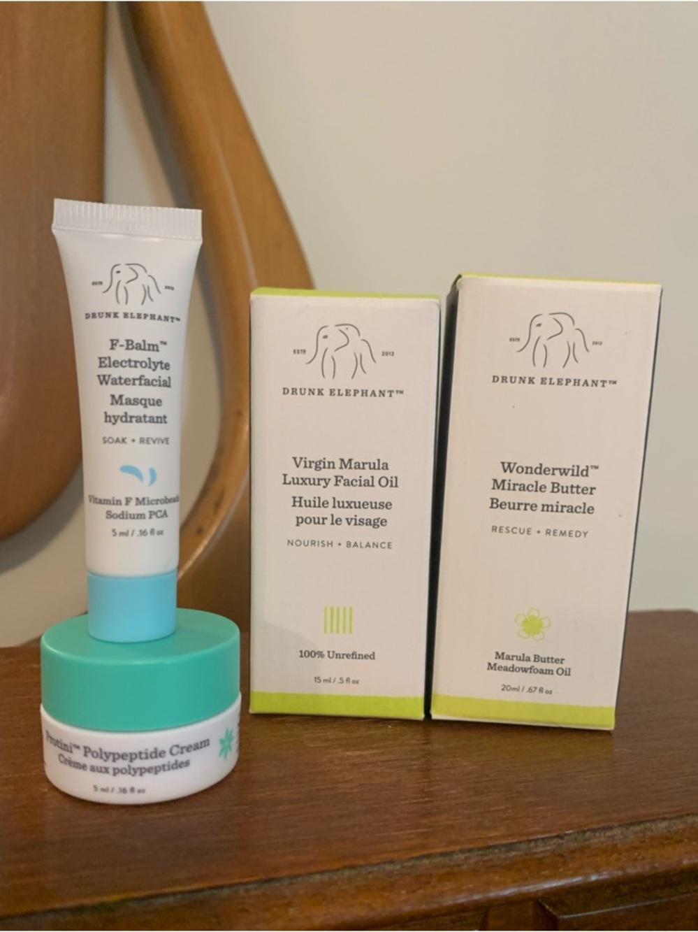 Drunk Elephant Moisturizing Skincare Bundle